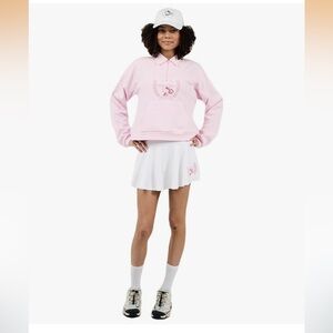 Hello Kitty Embroidered White Tennis Skirt Womens SZ XL Performance Athletic New